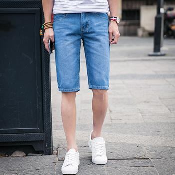 Shorts Herre Sommer Denim Jeansshorts