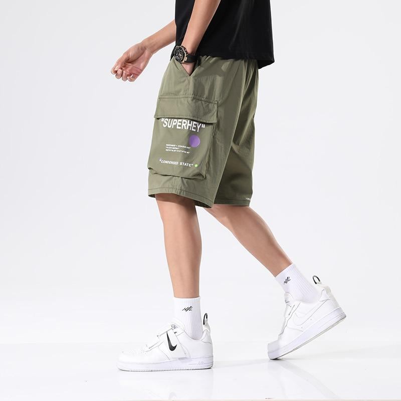 Shorts Herre Streetwear Baggy Breathable Beach Short