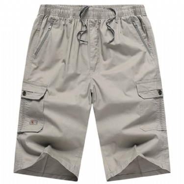 Sommer Knælængde Army Cargo Shorts