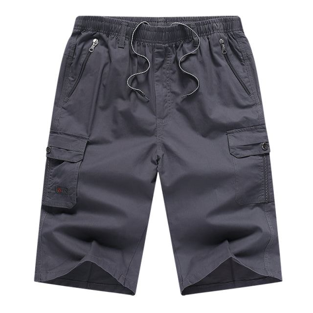 Sommer Knælængde Army Cargo Shorts