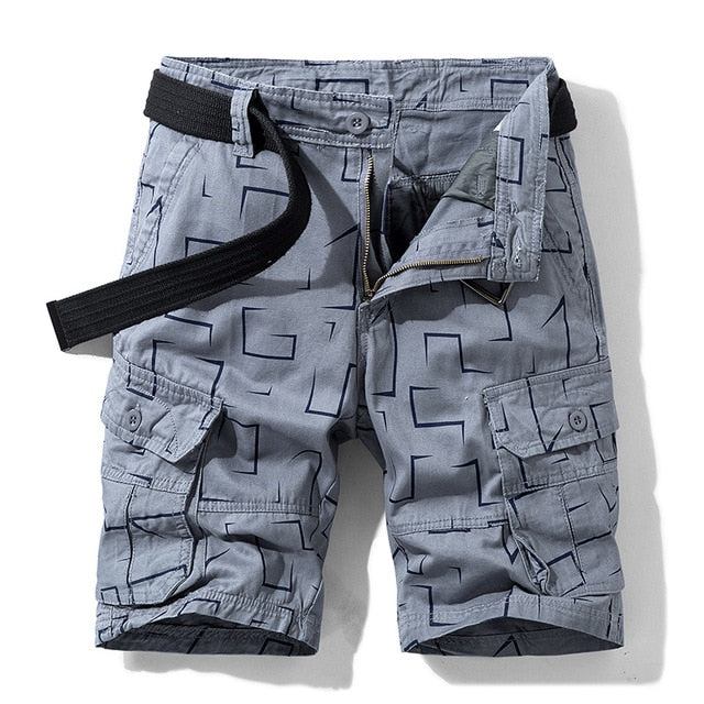 Unikt Mønster Cargo Shorts