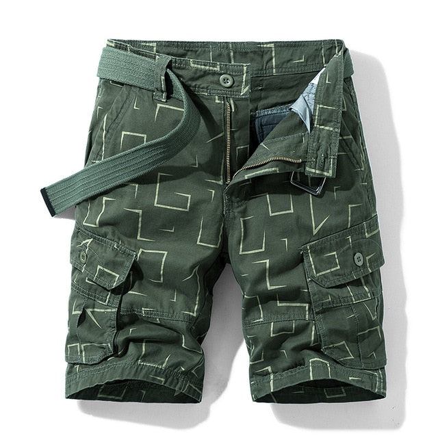 Unikt Mønster Cargo Shorts