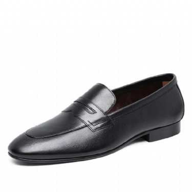 Herre Loafers Mokasiner Fashion Leader Loafers I Ægte Læder