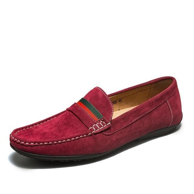 Herre Loafers Mokasiner Fritid Walking Fashion Mokkasiner