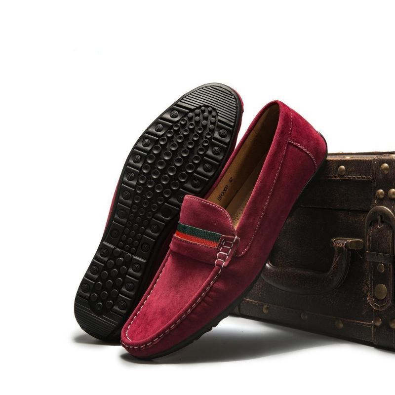 Herre Loafers Mokasiner Fritid Walking Fashion Mokkasiner