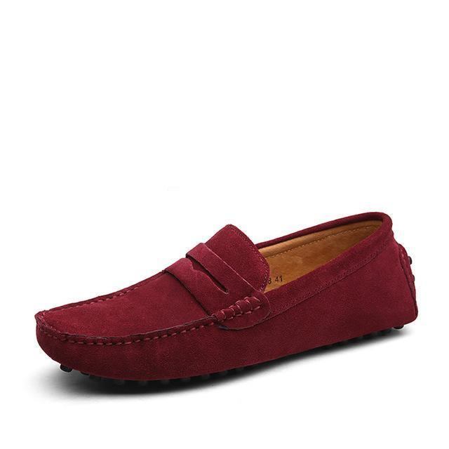 Loafers Moccasins Slip On Loafers Mokasiner Herre Flade Sko