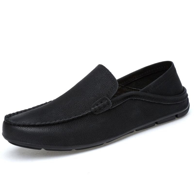 Loafers Mokasiner Herre Casual Fashion Sommer Læder Loafers