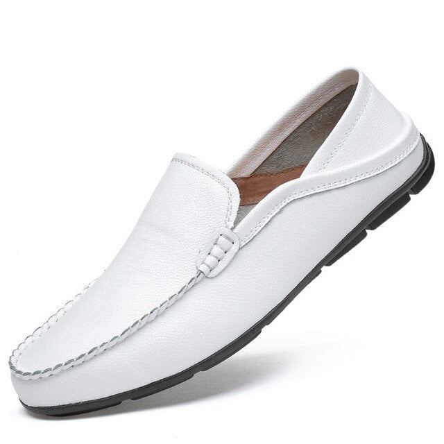 Loafers Mokasiner Herre Casual Fashion Sommer Læder Loafers