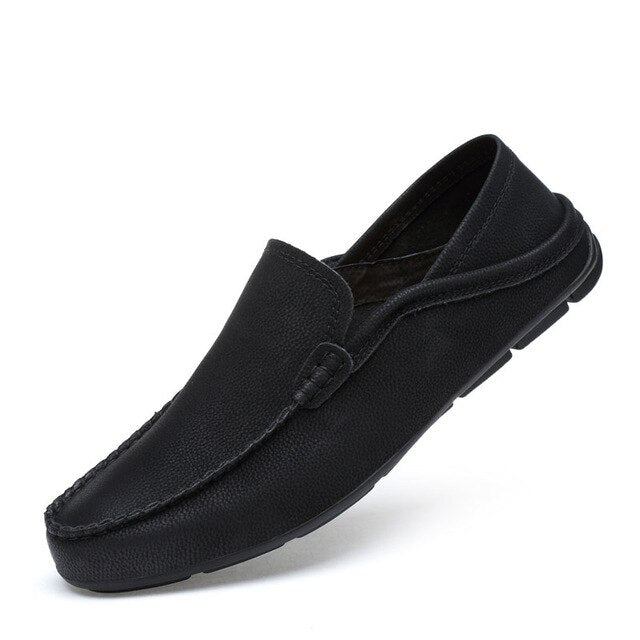 Loafers Mokasiner Herre Casual Fashion Sommer Læder Loafers