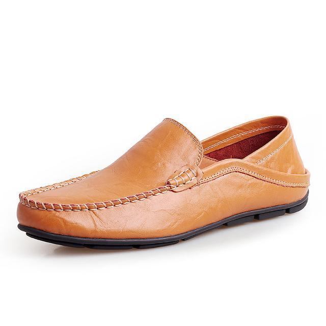 Loafers Mokasiner Herre Elegante Flade Sko I Lazy Style