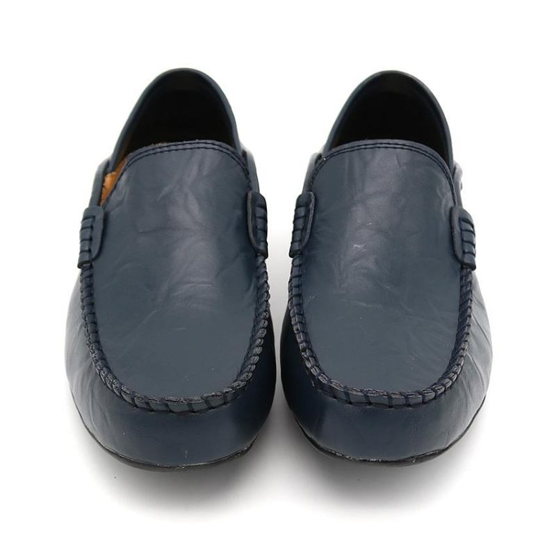 Loafers Mokasiner Herre Elegante Flade Sko I Lazy Style