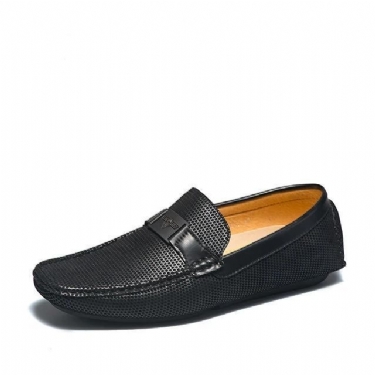 Loafers Mokasiner Herre Elegante Spændemokkasiner