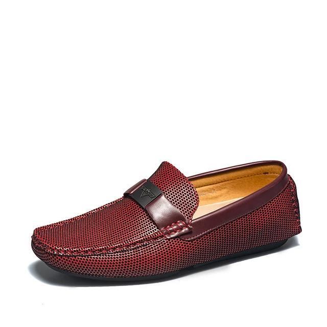 Loafers Mokasiner Herre Elegante Spændemokkasiner