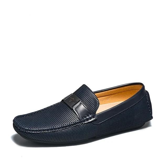 Loafers Mokasiner Herre Elegante Spændemokkasiner