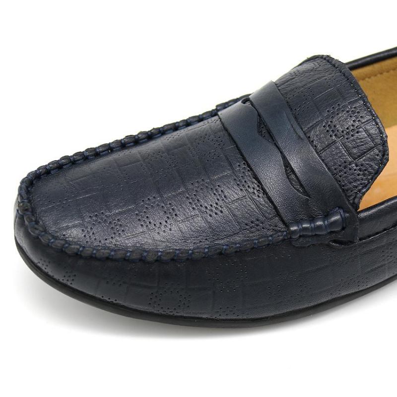 Loafers Mokasiner Herre Håndlavet Ægte Læder Four Seasons Design