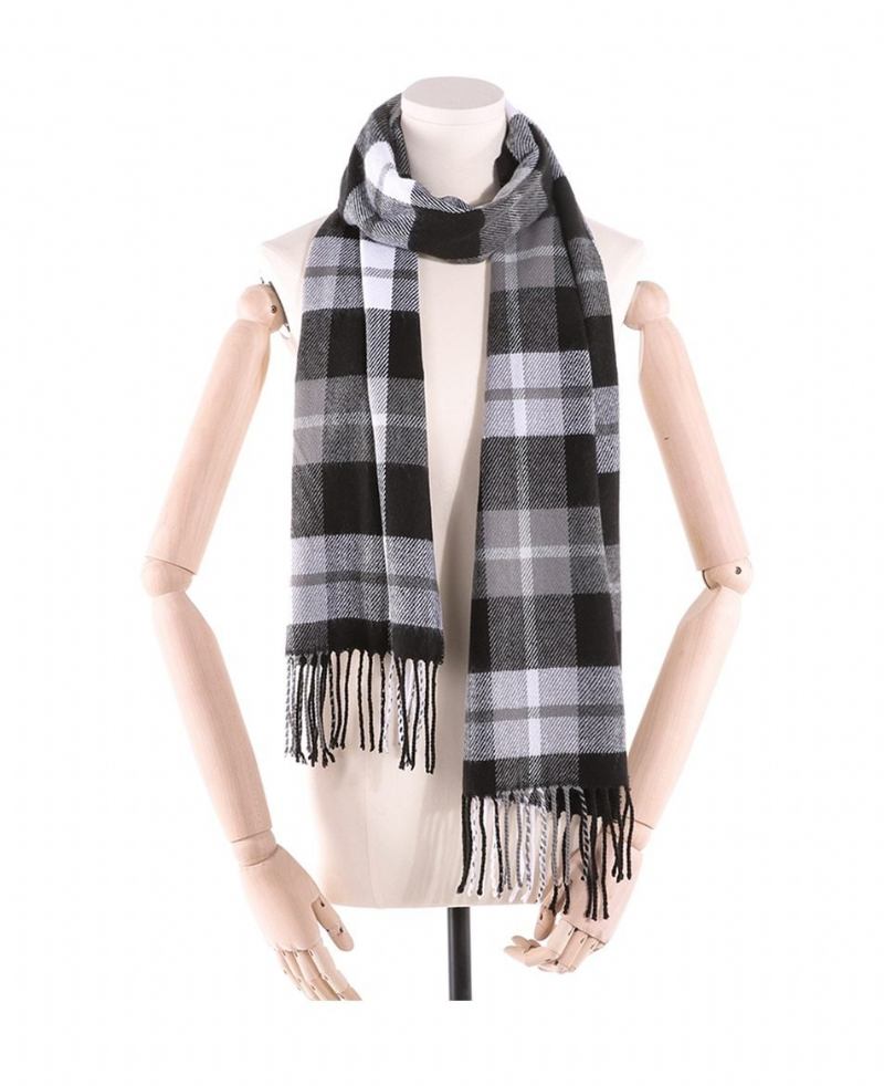 Halstørklæder Tørklæder Herre Winter Foulard Plaid Tørklæder