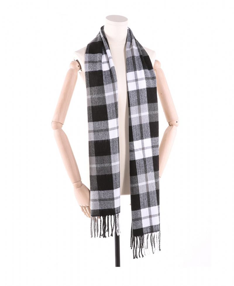 Halstørklæder Tørklæder Herre Winter Foulard Plaid Tørklæder