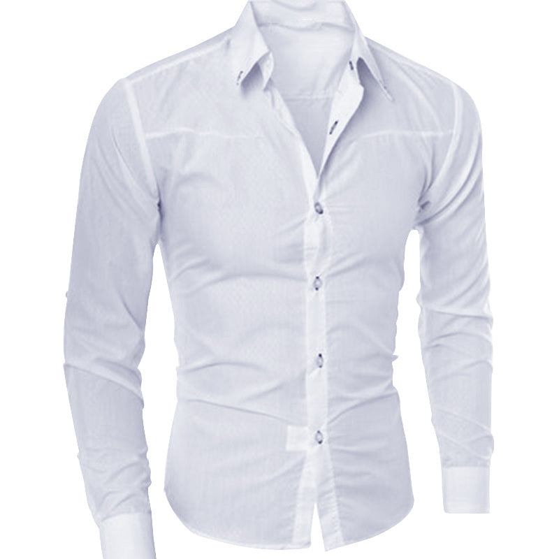 Kjole Skjorter Herre Mærke Soft Solid Dress Shirt