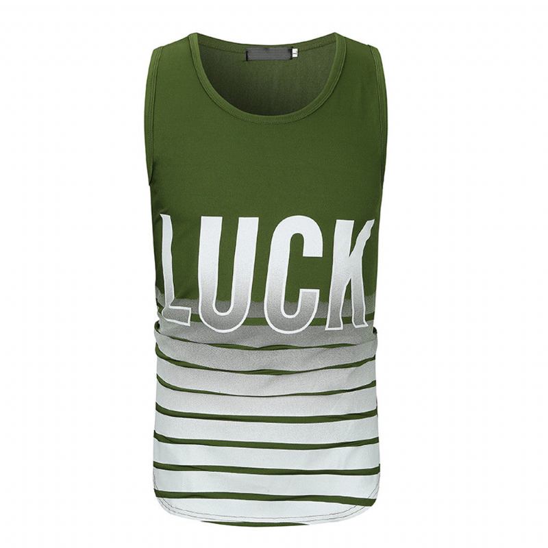 Skjorter Herre Luck Stribet Tanktop