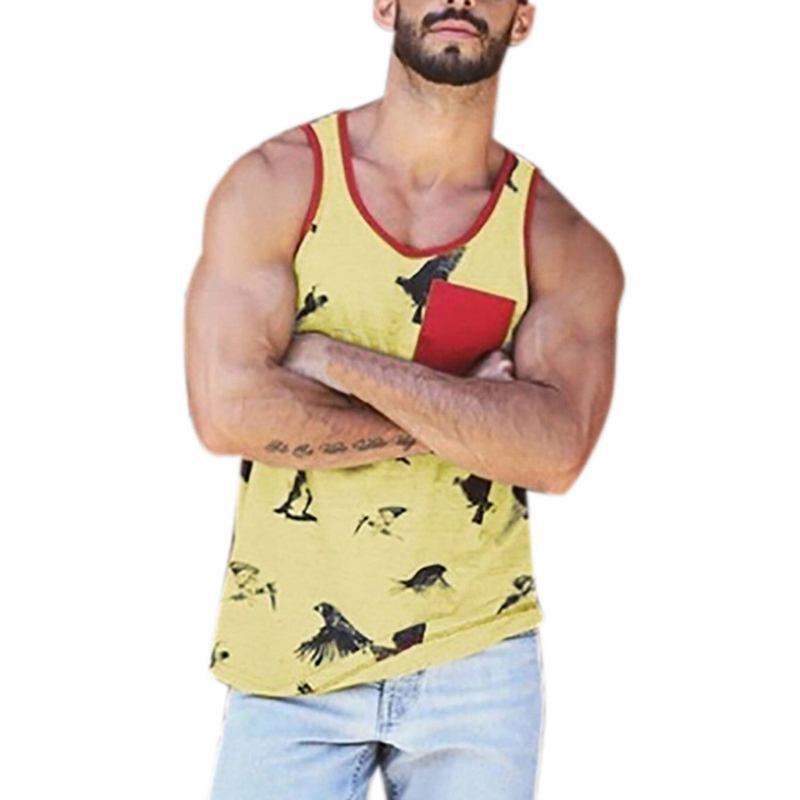 Skjorter Herre Summer Beach Tank Top