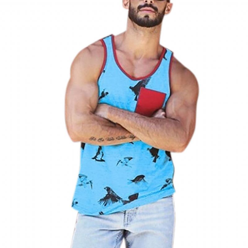 Skjorter Herre Summer Beach Tank Top