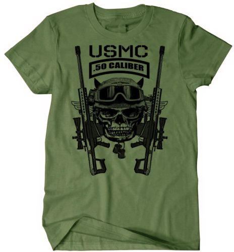 Skjorter Herre Us Marines Infantry Assaultman T-shirt