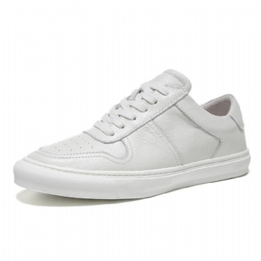 Åndbare Casual Læder Sneakers