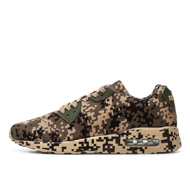 Camouflage-stil Åndbare Sneakers