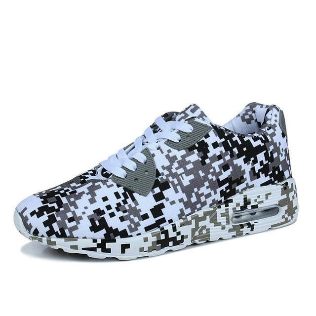 Camouflage-stil Åndbare Sneakers