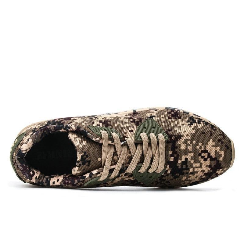 Camouflage-stil Åndbare Sneakers