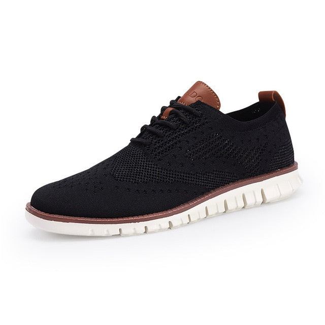 Casual Mesh Shallow Letvægts Sneakers