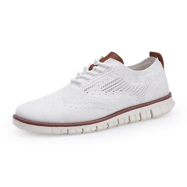 Casual Mesh Shallow Letvægts Sneakers