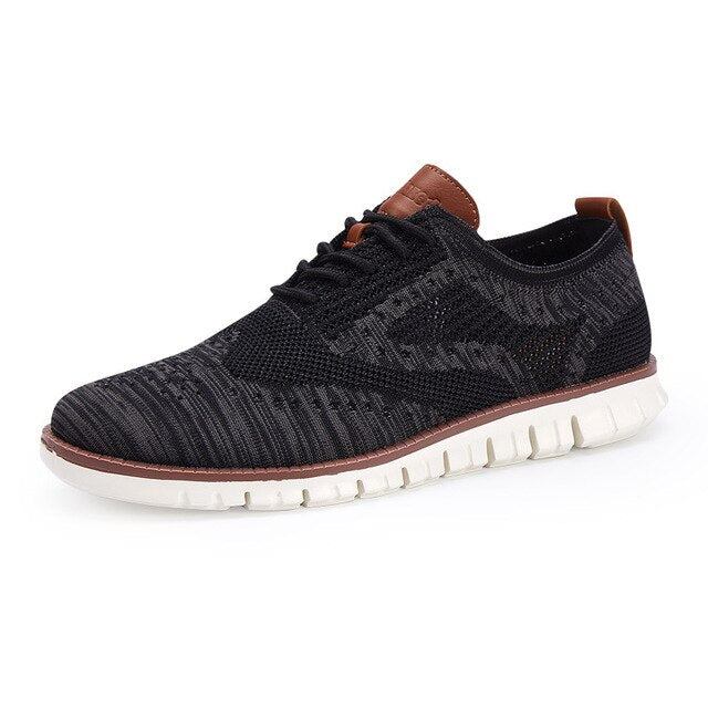 Casual Mesh Shallow Letvægts Sneakers