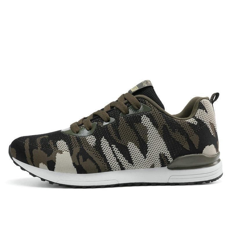 Herre Sneakers Camo Brand Letvægtssko