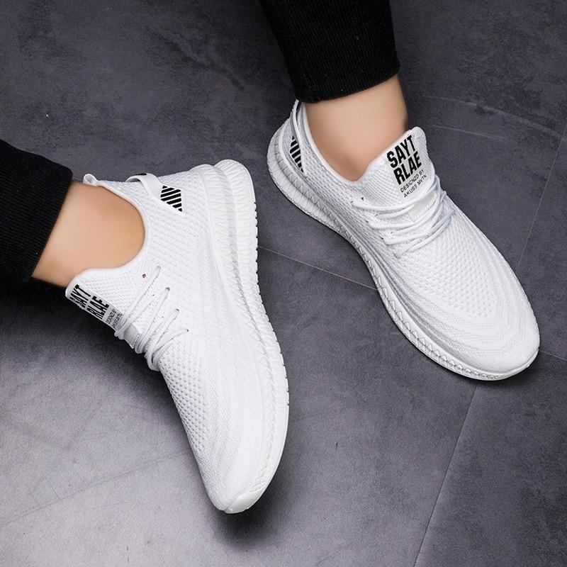 Herre Sneakers Fashion Flat Anti-puncture Sports Sko