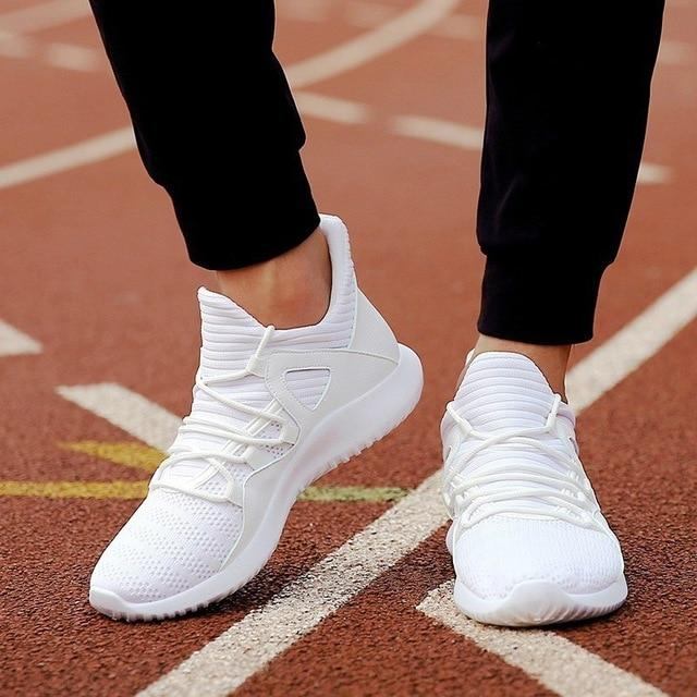 Sneakers Herre Komfortable Atletisk Sko