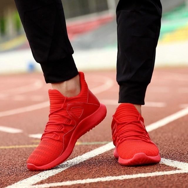 Sneakers Herre Komfortable Atletisk Sko